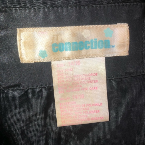 Vintage Connection 4 pocket belt long Jacket Girls Lg 14/16 Women’s Sm - Picture 7 of 9